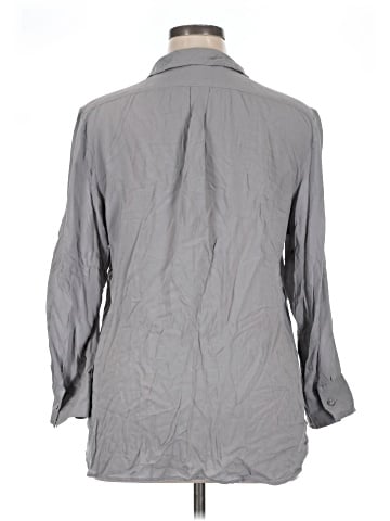 Ann Taylor Factory 3/4 Sleeve Button-Down Shirt (view 2)