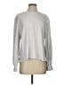 Mary Square Silver Pullover Sweater Size S - photo 1