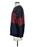 Velvet Heart Color Block Burgundy Pullover Sweater Size XS - photo 5