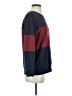 Velvet Heart Color Block Burgundy Pullover Sweater Size XS - photo 4