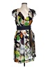 Moulinette Soeurs 100% Polyester Print Gray Cocktail Dress Size 10 - photo 1