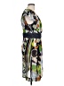 Moulinette Soeurs 100% Polyester Print Gray Cocktail Dress Size 10 - photo 4