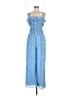 Tularosa Paisley Blue Jumpsuit Size M - photo 1