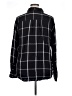 Stylus 100% Rayon Plaid Black Long Sleeve Button-Down Shirt Size XL - photo 2