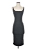 H&M Solid Gray Casual Dress Size XS - photo 1