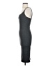 H&M Solid Gray Casual Dress Size XS - photo 5