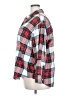 Old Navy 100% Cotton Plaid Red Long Sleeve Button-Down Shirt Size XXL - photo 5