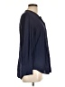 Old Navy Blue Long Sleeve Blouse Size L - photo 4