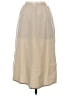 Uniqlo 100% Polyester Solid Tan Casual Skirt Size XS - photo 2