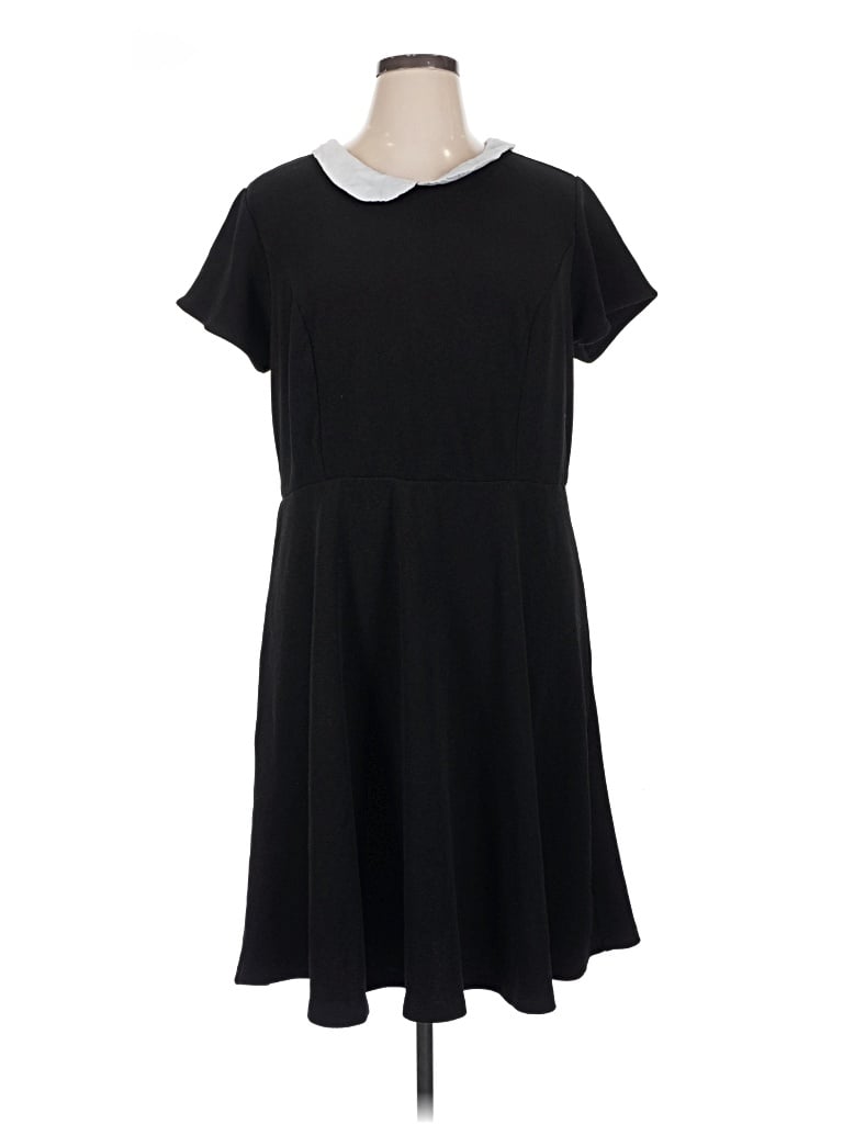 Pre-owned Hot Topic Casual Dress In Black