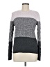 Croft & Barrow 100% Cotton Color Block Gray Pullover Sweater Size M - photo 1