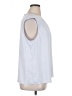 Hobbs London 100% Polyester Blue Sleeveless Blouse Size 14 - photo 4
