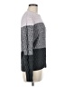 Croft & Barrow 100% Cotton Color Block Gray Pullover Sweater Size M - photo 4