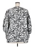 bryn WALKER 100% Linen Silver 3/4 Sleeve Blouse Size XS - photo 2