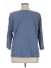Bleu Bayou Blue 3/4 Sleeve Top Size 1X (estimated) - photo 2