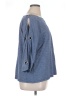 Bleu Bayou Blue 3/4 Sleeve Top Size 1X (estimated) - photo 4