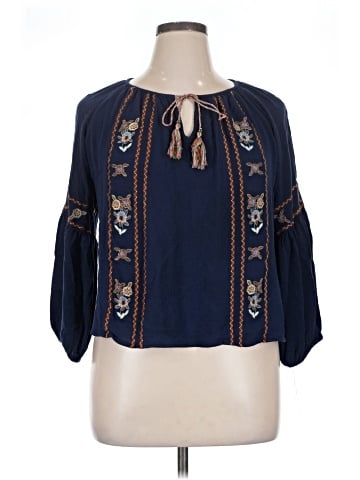 Hazel 3/4 Sleeve Blouse (view 1)