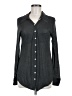 Michael Stars 100% Rayon Gray Long Sleeve Button-Down Shirt Size Med (1) - photo 1