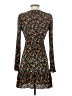 ASOS 100% Polyester Hearts Black Casual Dress Size 0 - photo 2