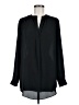 Zoa Black Long Sleeve Polo Size M - photo 1
