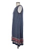 Max Studio Stripes Blue Casual Dress Size S - photo 5