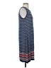 Max Studio Stripes Blue Casual Dress Size S - photo 4