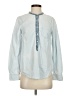 J.Crew 100% Cotton Blue Long Sleeve Button-Down Shirt Size 4 - photo 1