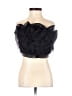 Shein 100% Polyester Black Tube Top Size 2 - photo 1
