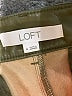 Ann Taylor LOFT 100% Polyester Green Casual Pants Size 4 - photo 4