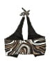 Unbranded Print Brown Swimsuit Top Size M - photo 2
