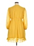 Shein 100% Polyester Yellow Casual Dress Size 0X - photo 2