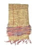 Unbranded Tweed Yellow Scarf One size - photo 2
