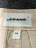 FRAME 100% Cotton Yellow Khaki Shorts Size 26 waist - photo 3