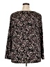 Emaline Woman Black Long Sleeve Blouse Size 3X - photo 2