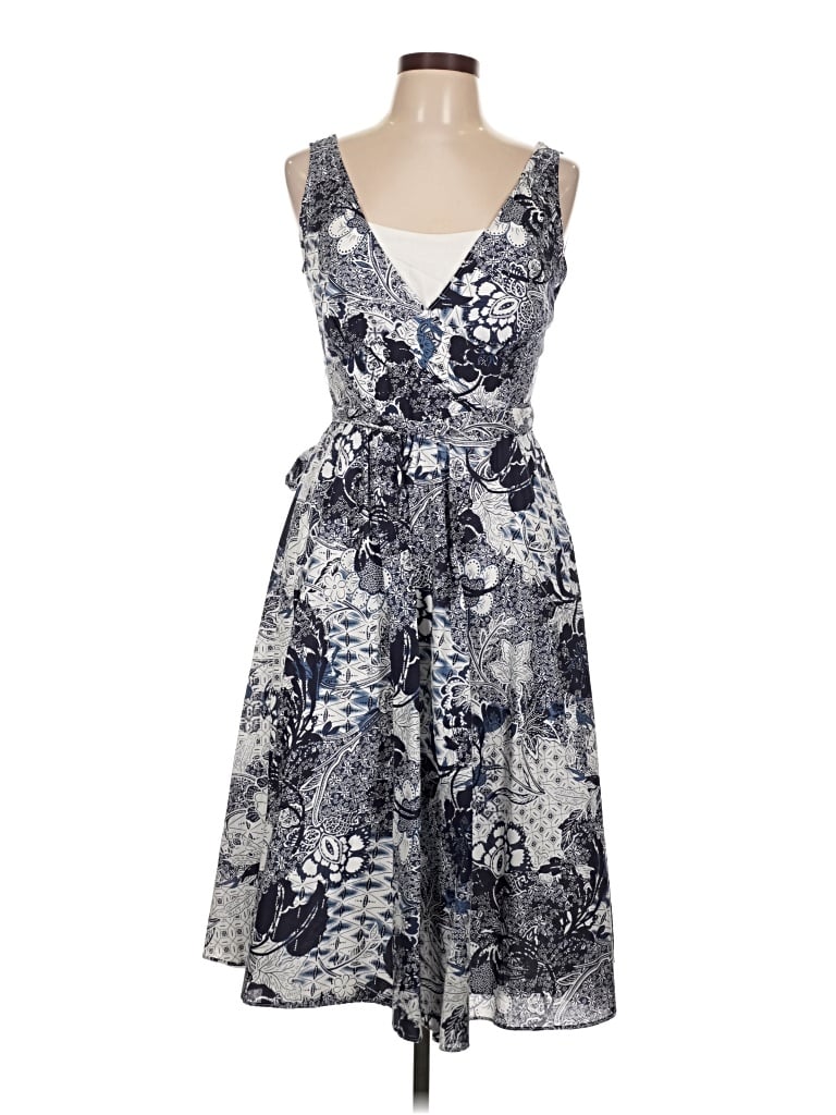 Pre-owned Coldwater Creek Casual Dress In Gray