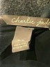 Charlie Jade 100% Silk Solid Black Romper Size S - photo 4
