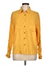 Harper Heritage 100% Lyocell Solid Yellow Long Sleeve Button-Down Shirt Size L - photo 1