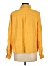 Harper Heritage 100% Lyocell Solid Yellow Long Sleeve Button-Down Shirt Size L - photo 2