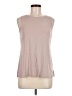 T.J. Maxx Tan Purple Sleeveless T-Shirt Size M - photo 1