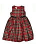 Laura Ashley 100% Polyester Plaid Red Dress Size 6X - photo 1