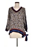 bl^nk Animal Print Blue Pullover Sweater Size M - photo 1