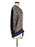 bl^nk Animal Print Blue Pullover Sweater Size M - photo 4