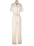 Universal Thread Solid Ivory Jumpsuit Size 4 - photo 1