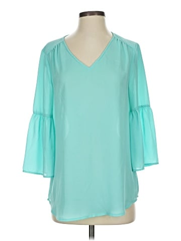 IMNYC Isaac Mizrahi 3/4 Sleeve Blouse (view 1)