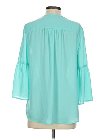 IMNYC Isaac Mizrahi 3/4 Sleeve Blouse (view 2)
