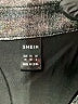 Shein 100% Polyester Metallic Gray Short Sleeve Blouse Size 6 - photo 7