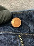 J.Crew Plaid Blue Jeans Size 26 waist - photo 4