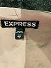 Express 100% Polyester Tan Long Sleeve Blouse Size XS - photo 4