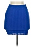 Alexandre Blanc Solid Blue Casual Skirt Size EU (FR) 34 / US 2 - photo 2