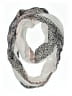 INC International Concepts 100% Polyester Gray White Scarf One size - photo 1